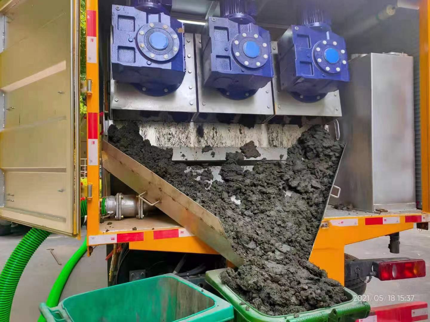 霍林郭勒化粪池清掏城市维护站-泥浆净化干湿分离处理